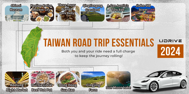 2024 Must-Visit Spots and Foods in Taiwan：Top 6 for Your Road Trip